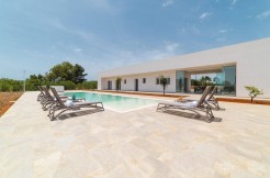 newly villa with infinity pool for sale in Torre Santa Sabina