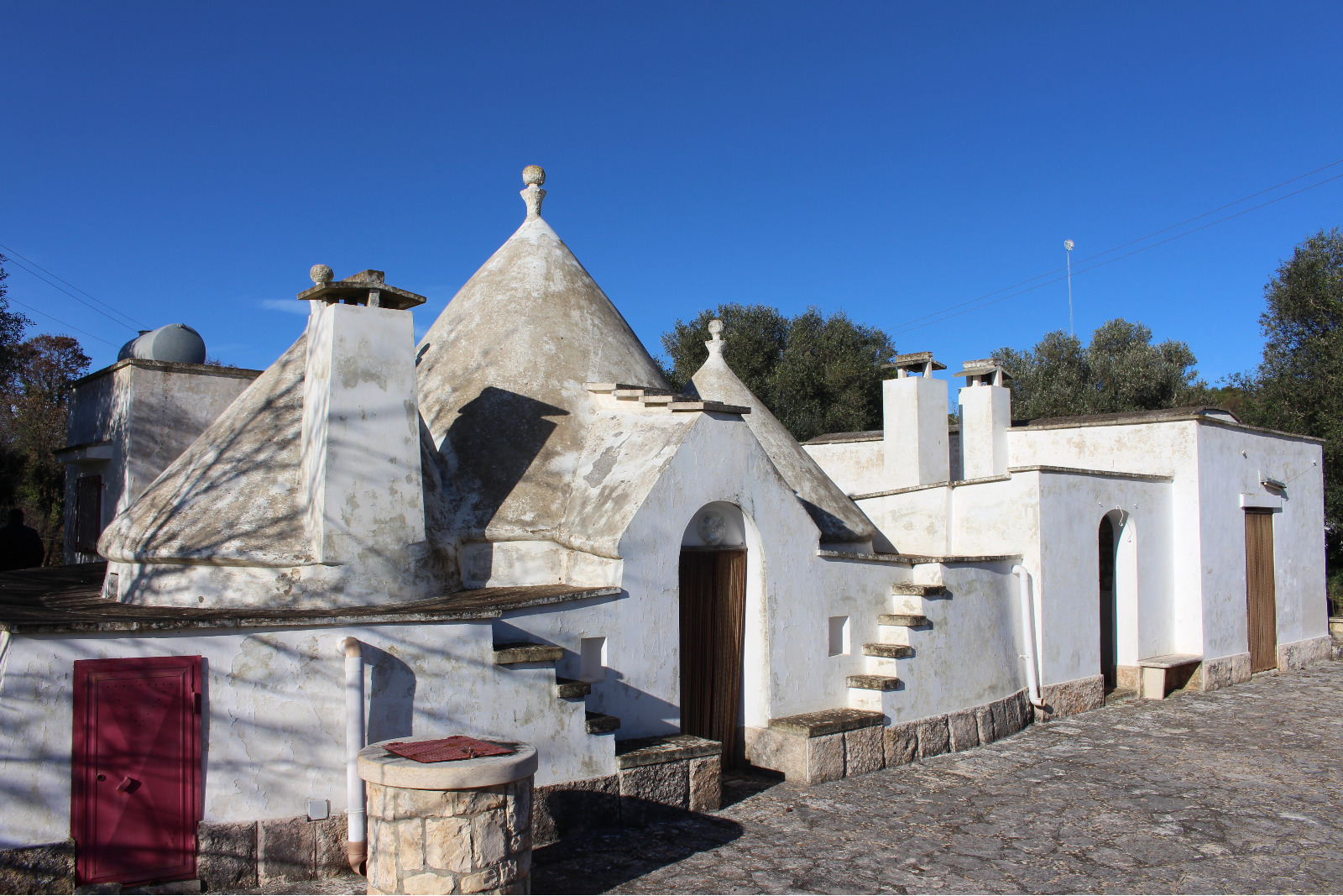 Trulli complex with lamia for sale, two units - Ceglie Messapica, Puglia